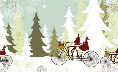 Cycling Santas Ride at M Shed - Ashton Court