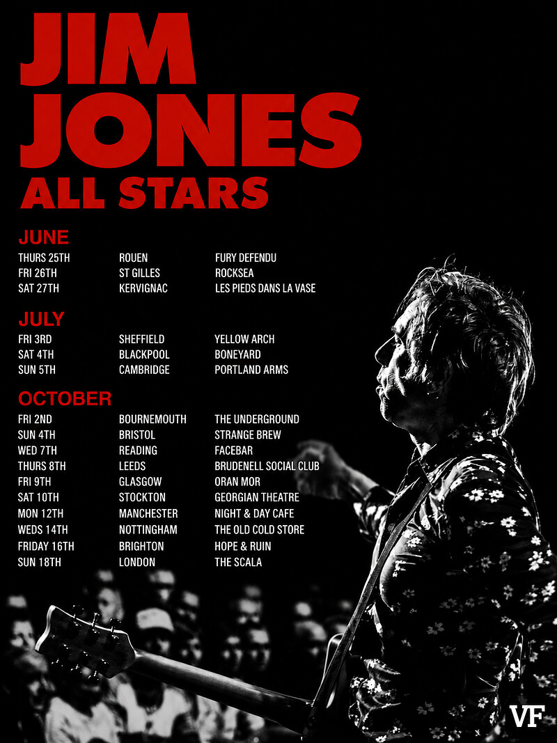 JIM JONES ALL STARS - ‘I’M ON FIRE’ UK TOUR at Strange Brew