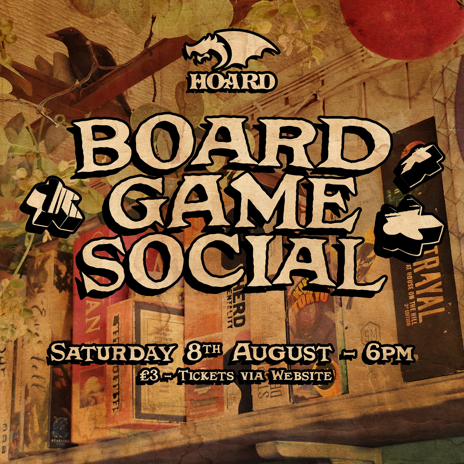 Hoard Board Game Social at HOARD