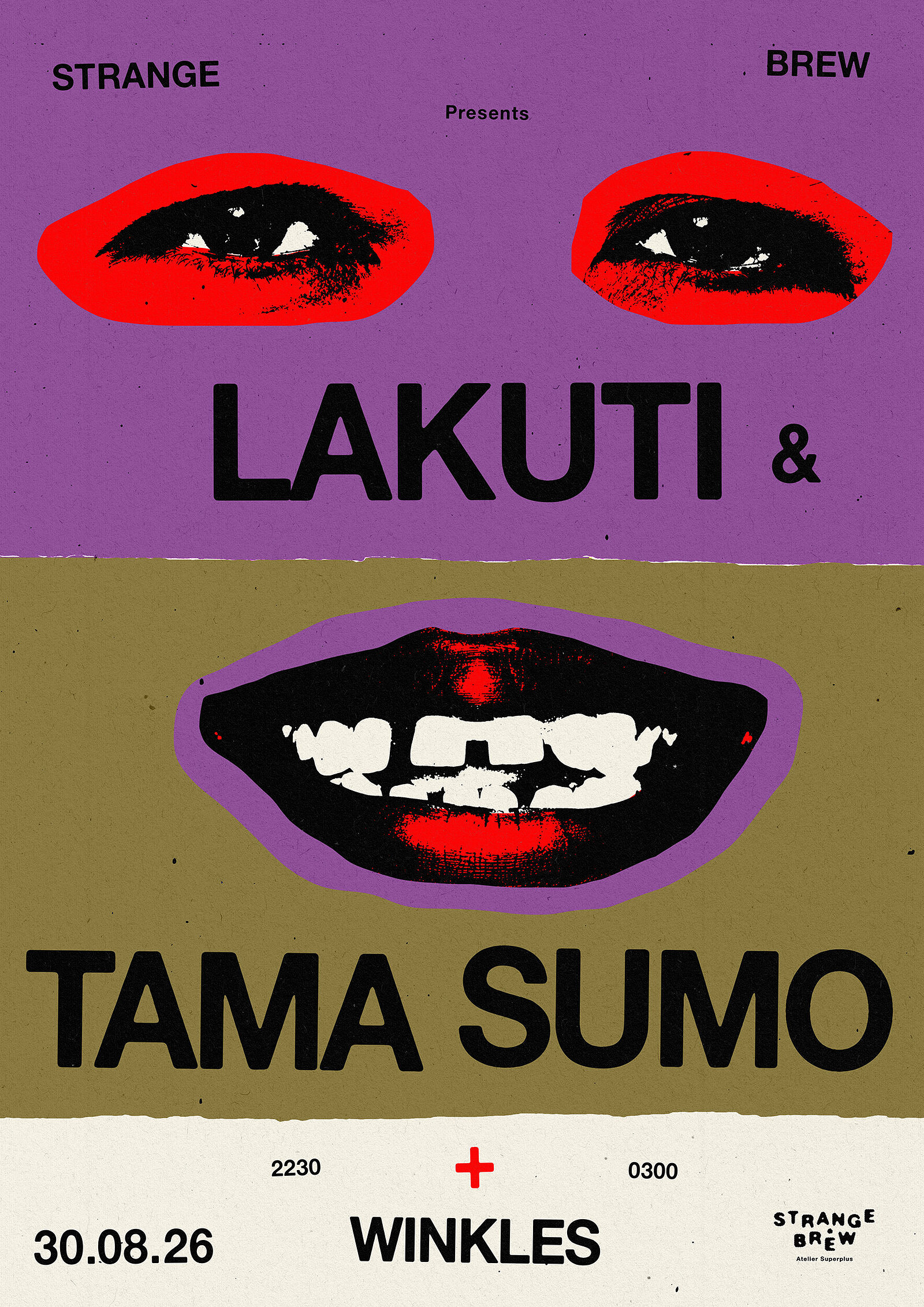 Strange Brew presents Lakuti & Tama Sumo + Winkles at Strange Brew