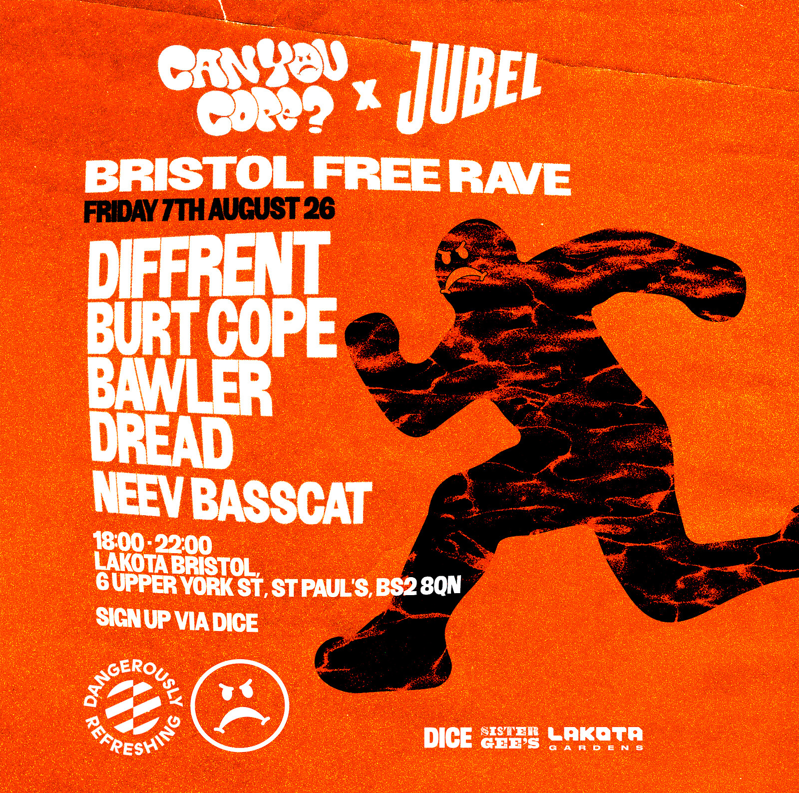 JUBEL x Can You Cope at Lakota