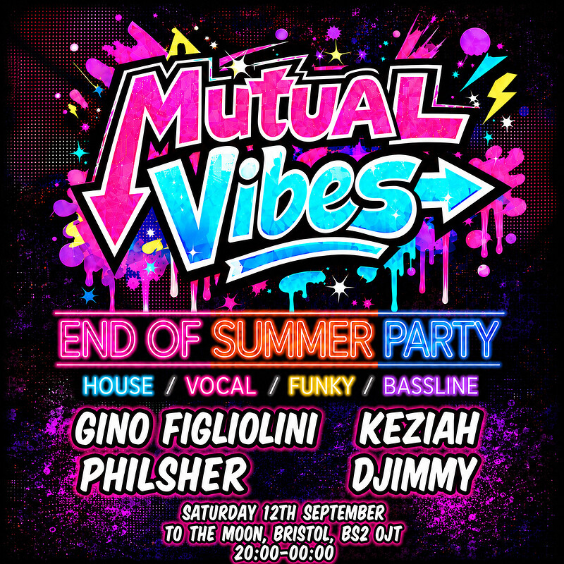 MUTUAL VIBES: End Of Summer Party at To The Moon