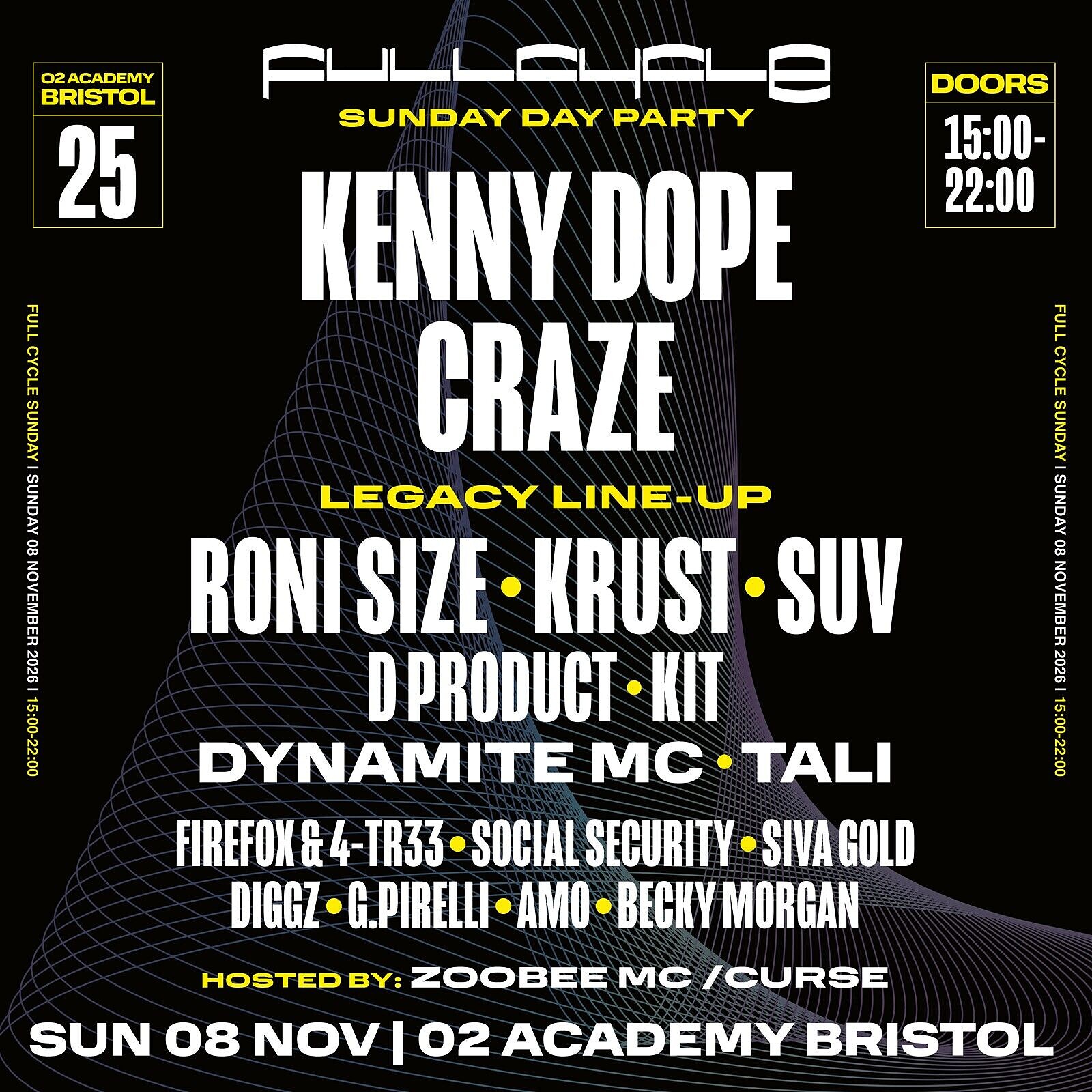 FULL CYCLE SUNDAY SPECIAL at O2 Academy