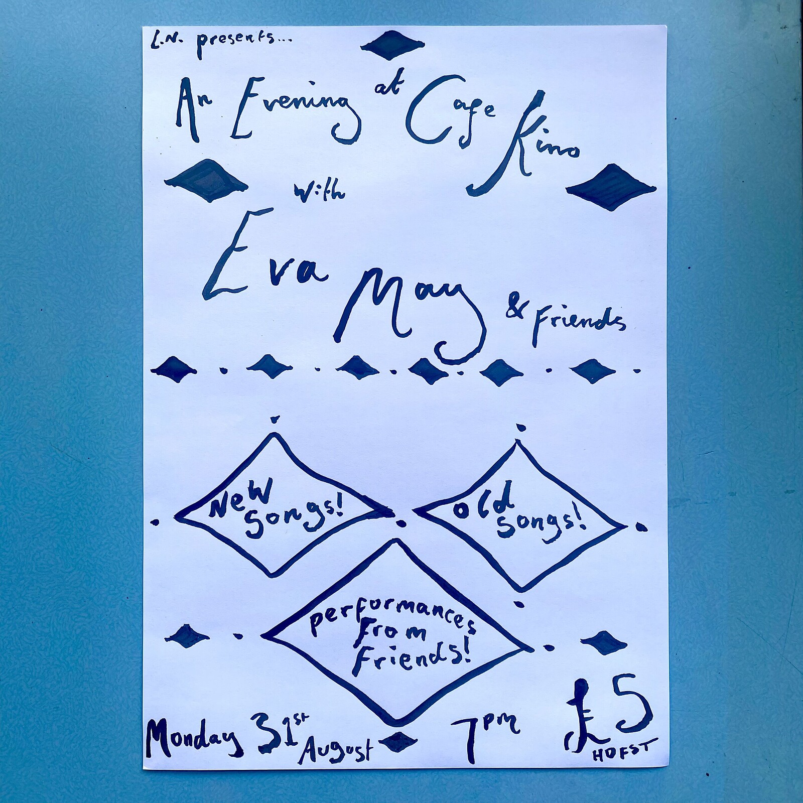 Eva May & Friends at Cafe Kino