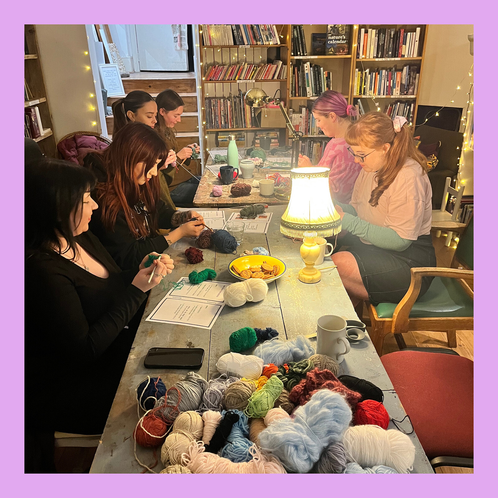Crochet Scrunchie Workshop at Clifton Community Bookshop