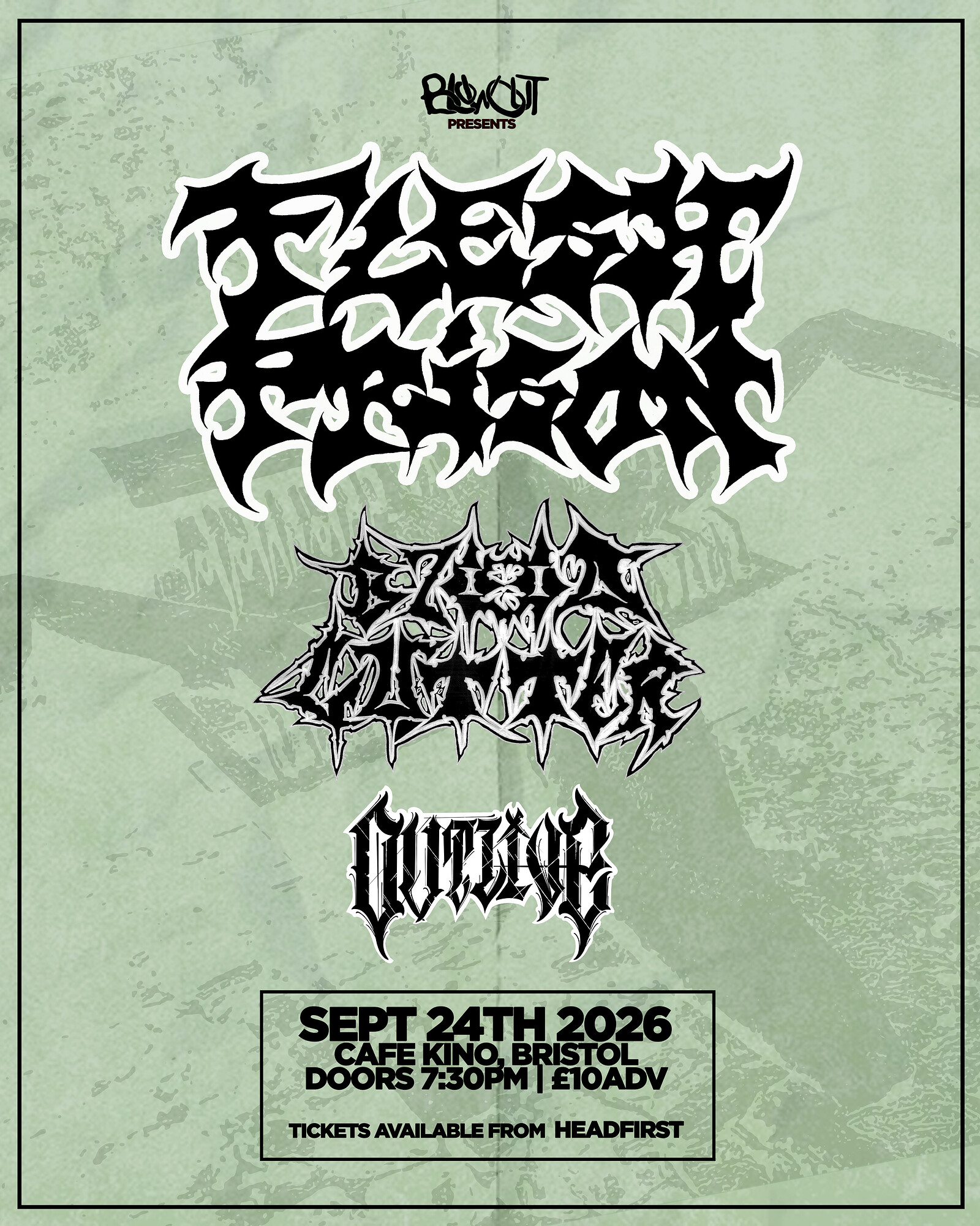 Flesh Prison at Cafe Kino