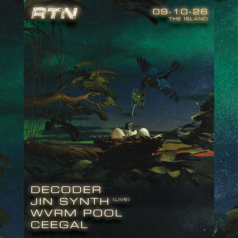 RTN w/ Decoder + Jin Synth at The Island