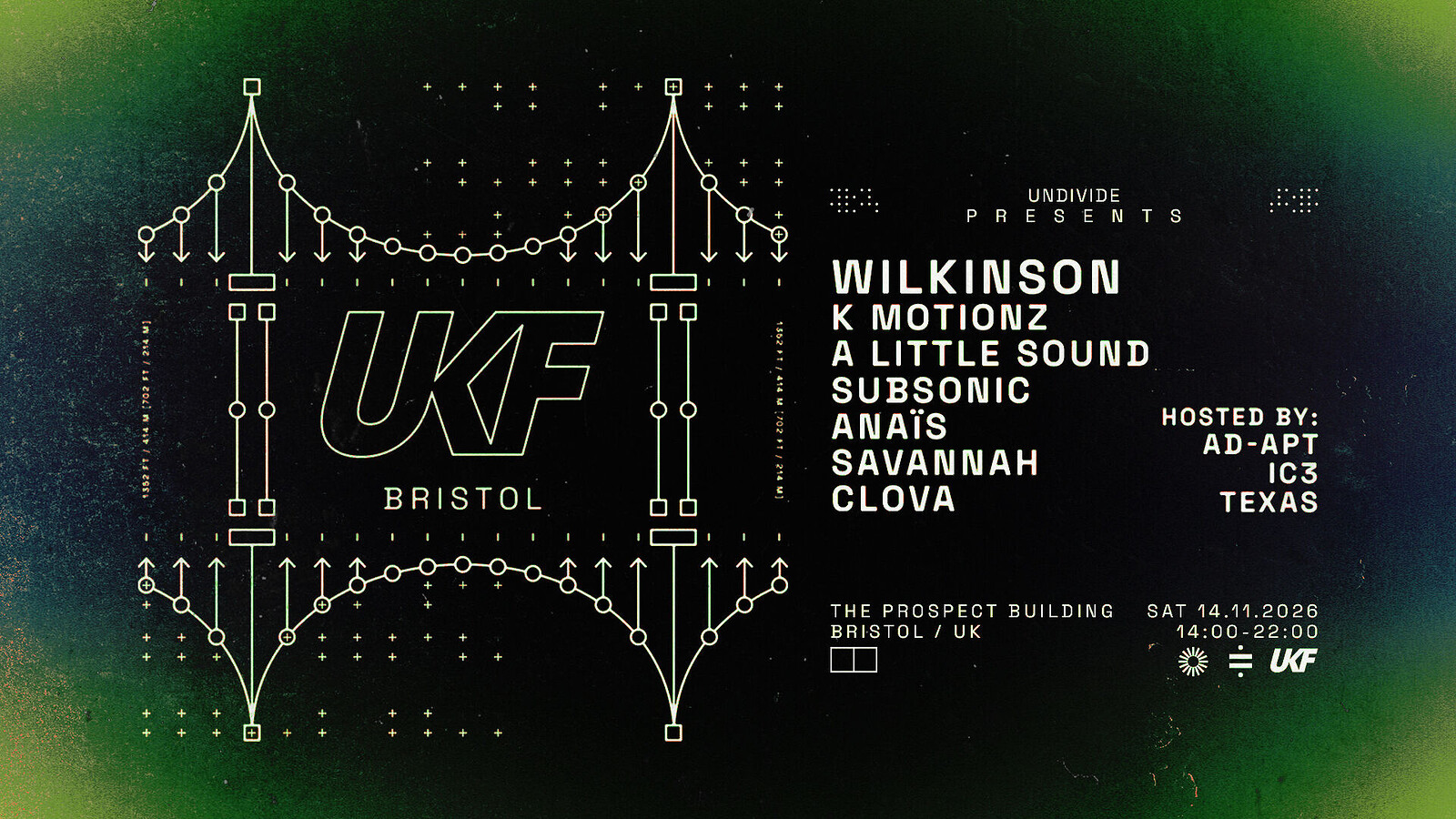 UKF Bristol 2026 at The Prospect Building