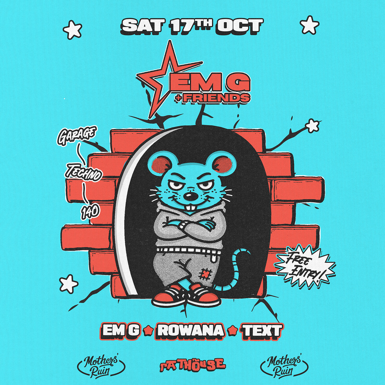 Em G + Friends: Rowana, TEXT + Em G at The Mothers Ruin