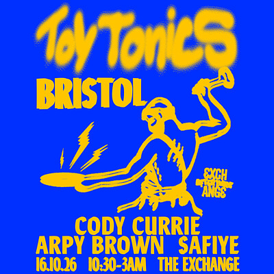 Toy Tonics Bristol Jam: Cody Currie, Arpy Brown + Safiye