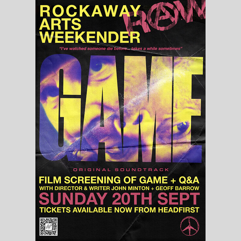 GAME + Q&A with John Minton & Geoff Barrow at Rockaway Arts Weekend at Rockaway Park