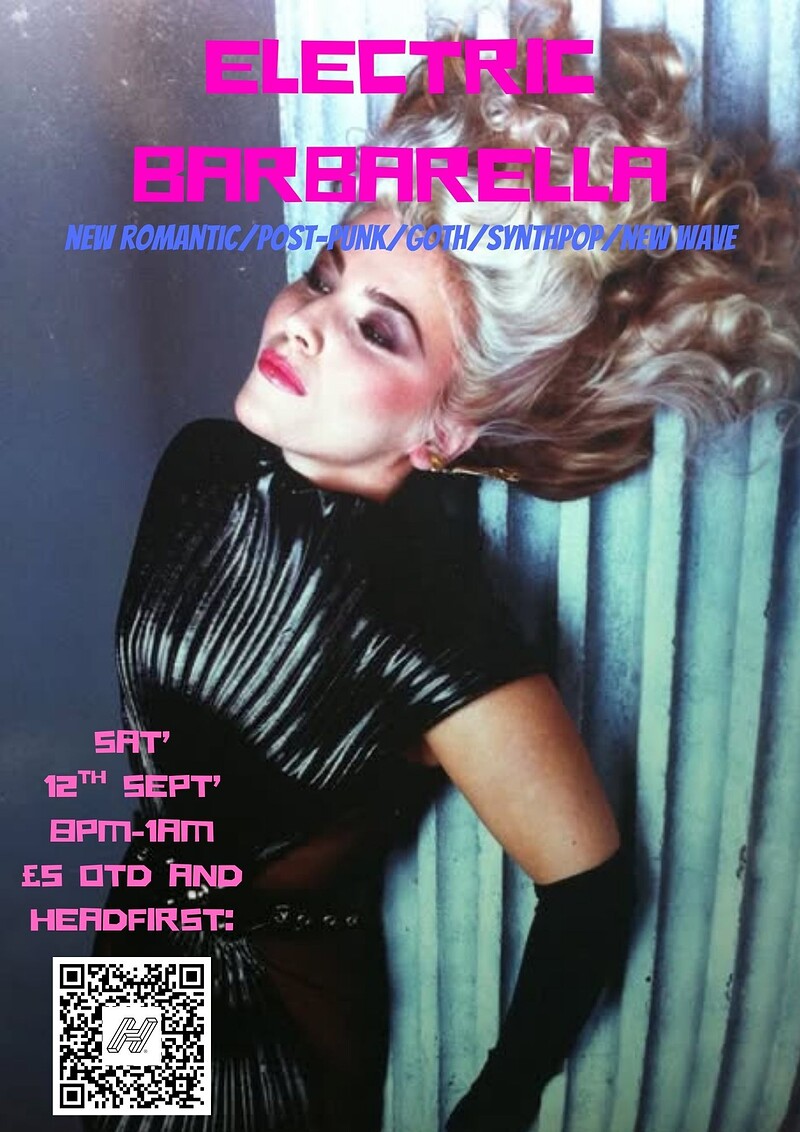 Electric Barbarella at Zed Alley