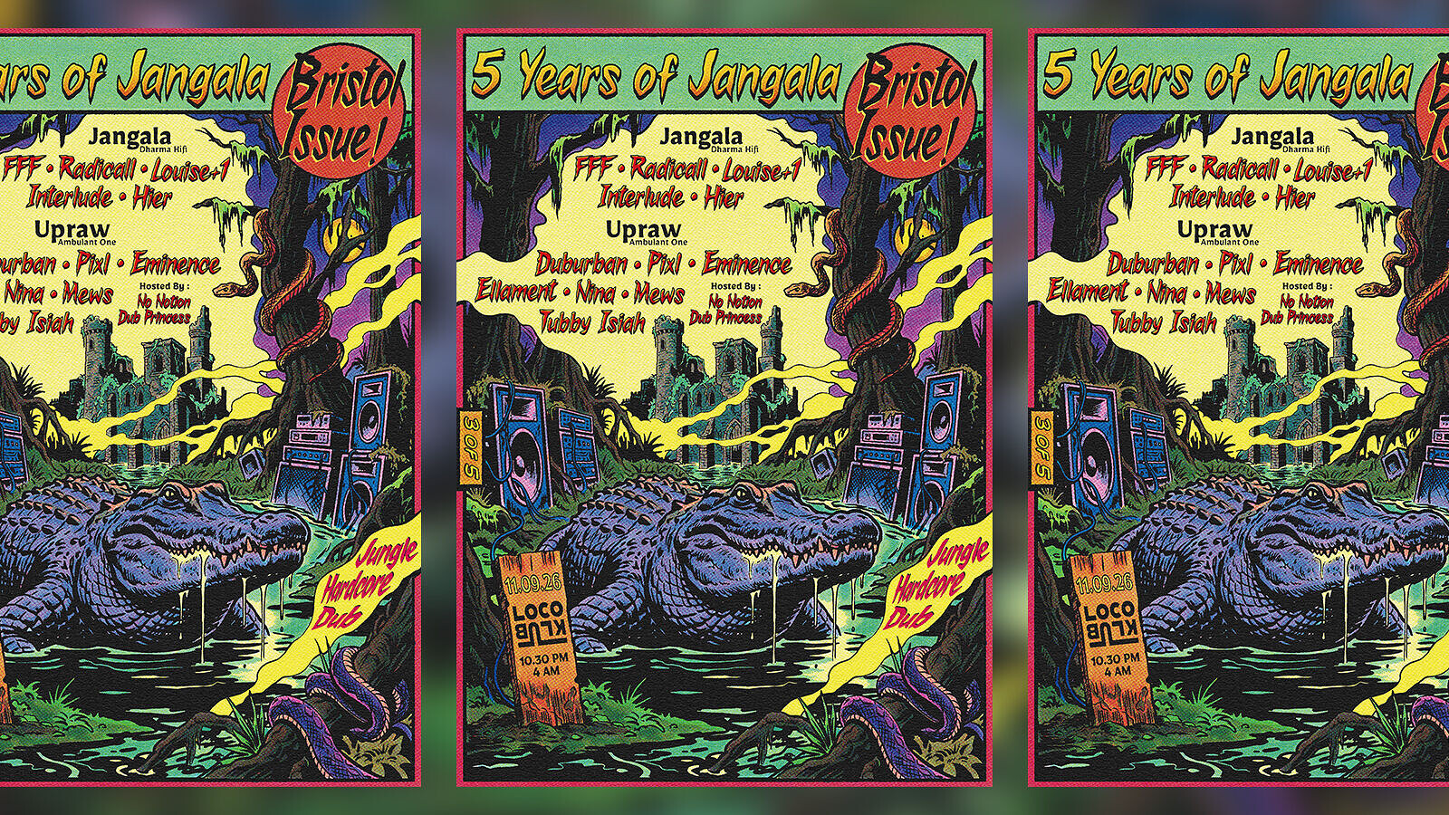 5 years of Jangala : Bristol Issue at Loco Klub