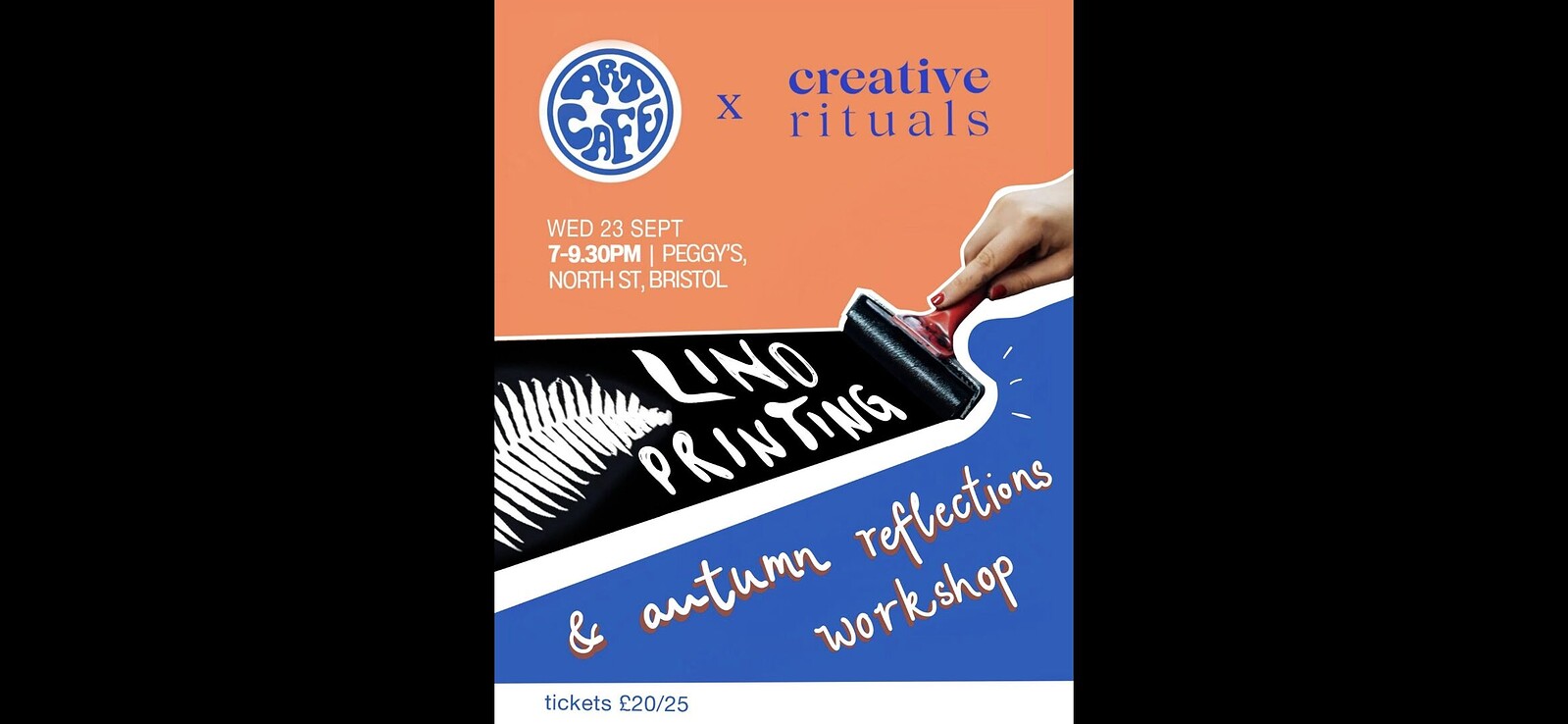 Art Cafe x Creative Rituals - Lino Printing at Peggy's Coffee and Brunch - North St