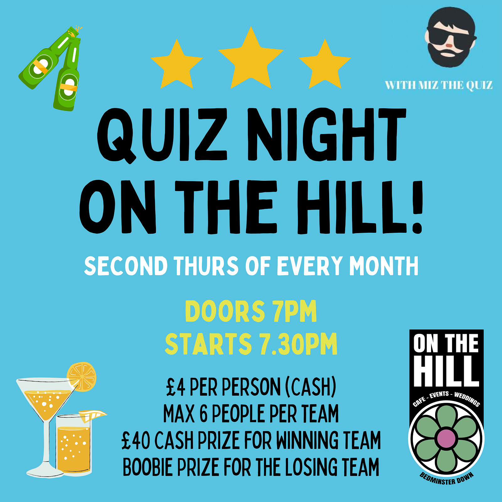 Quiz Night On The Hill at On The Hill