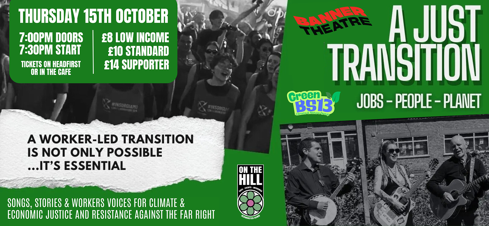 Jobs, People, Planet at On The Hill