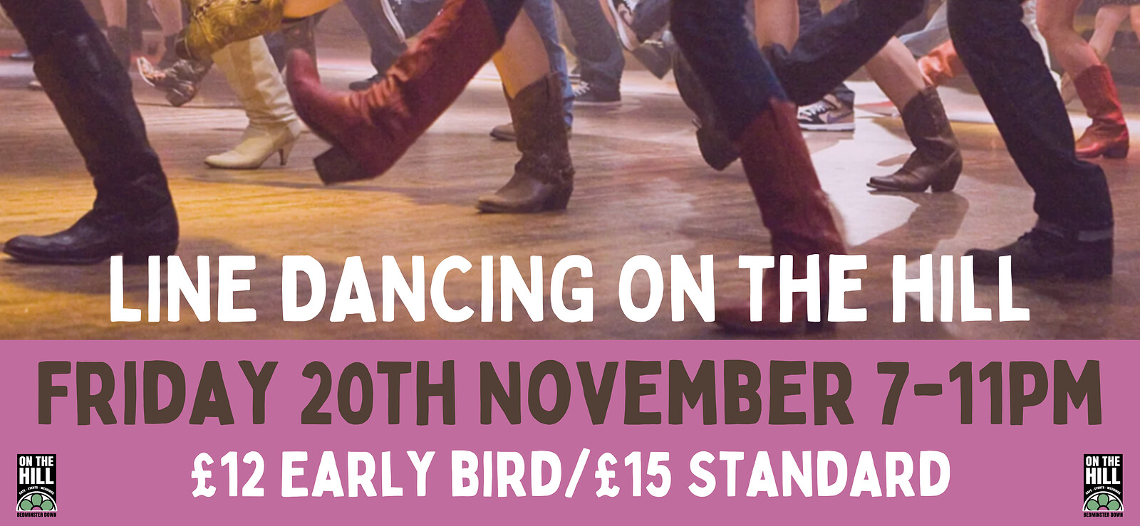 Line Dancing Evening at On The Hill
