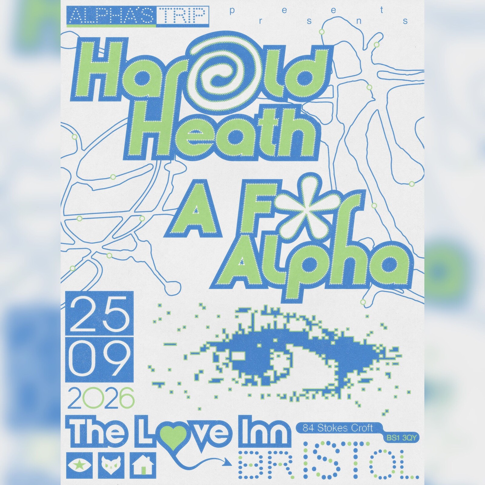 Alpha's Trip w/ Harold Heath + A for Alpha at The Love Inn