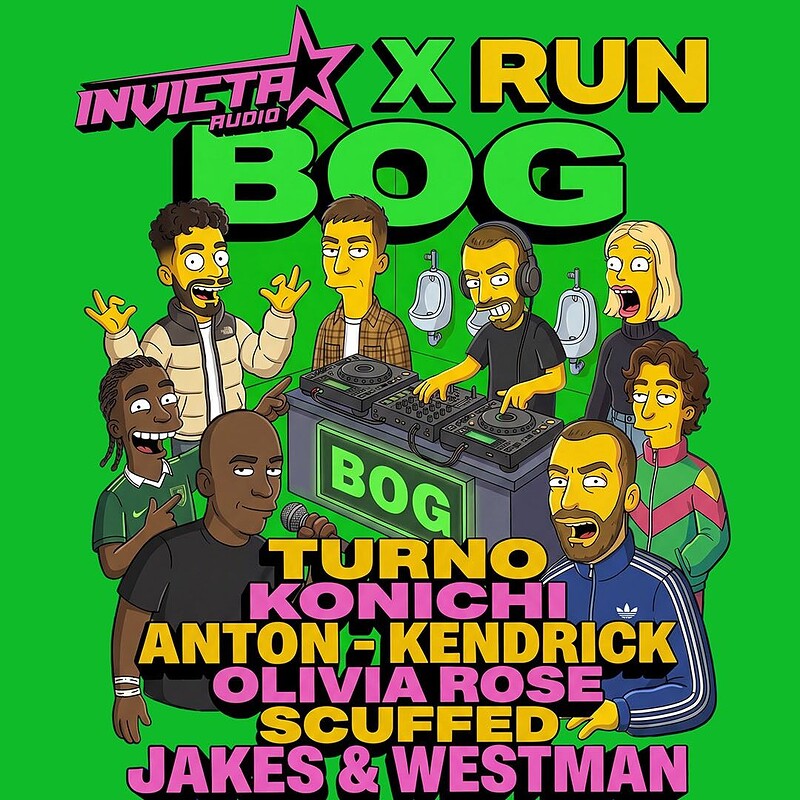 Invicta Audio x RUN: BOG at Clock Factory