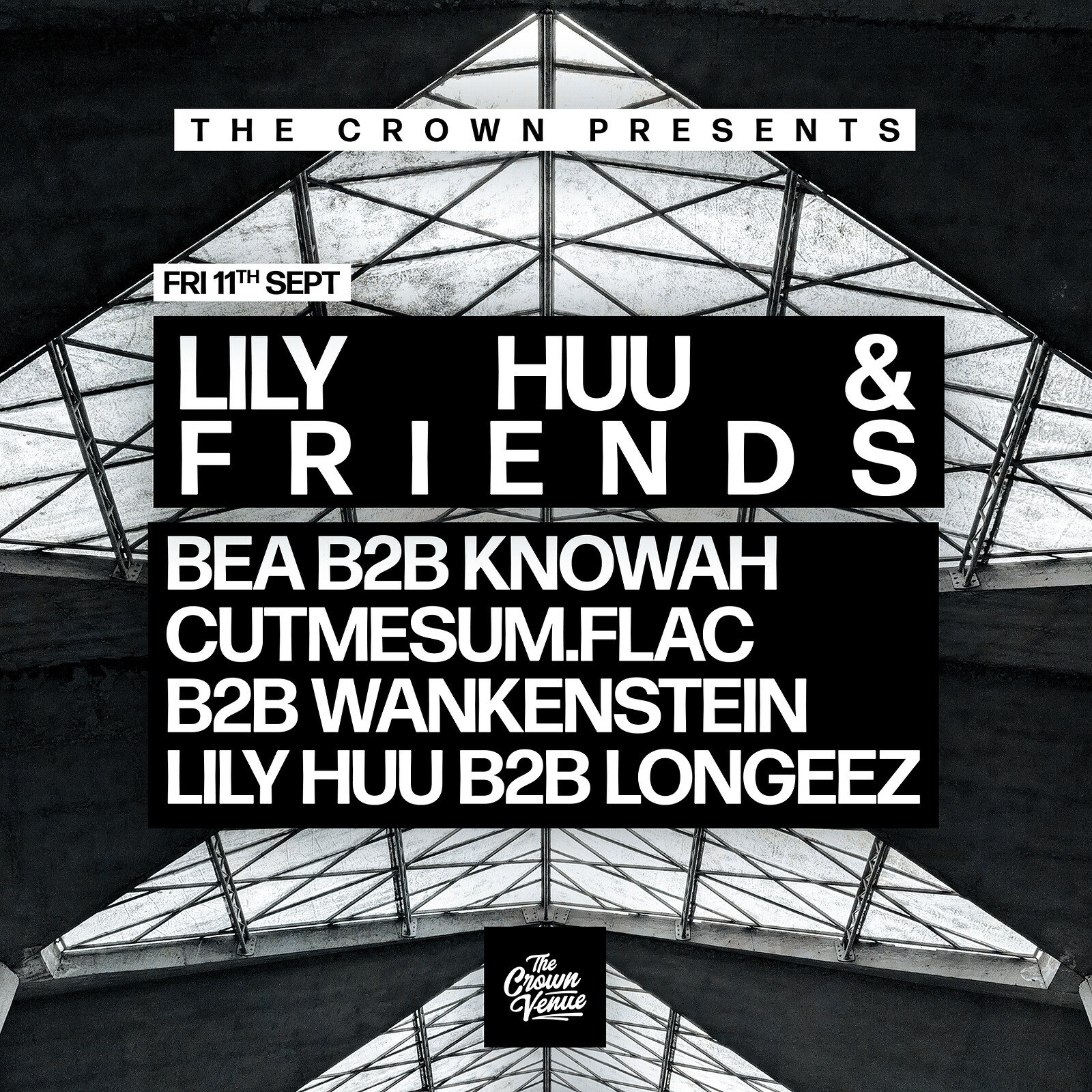 Lily Huu & Friends Vol. 2: Longeez, Cutmesum.flac, Wankenstein + more at The Crown