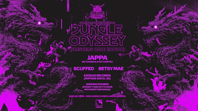 Jungle Odyssey - Freshers Rave Edition at Lakota