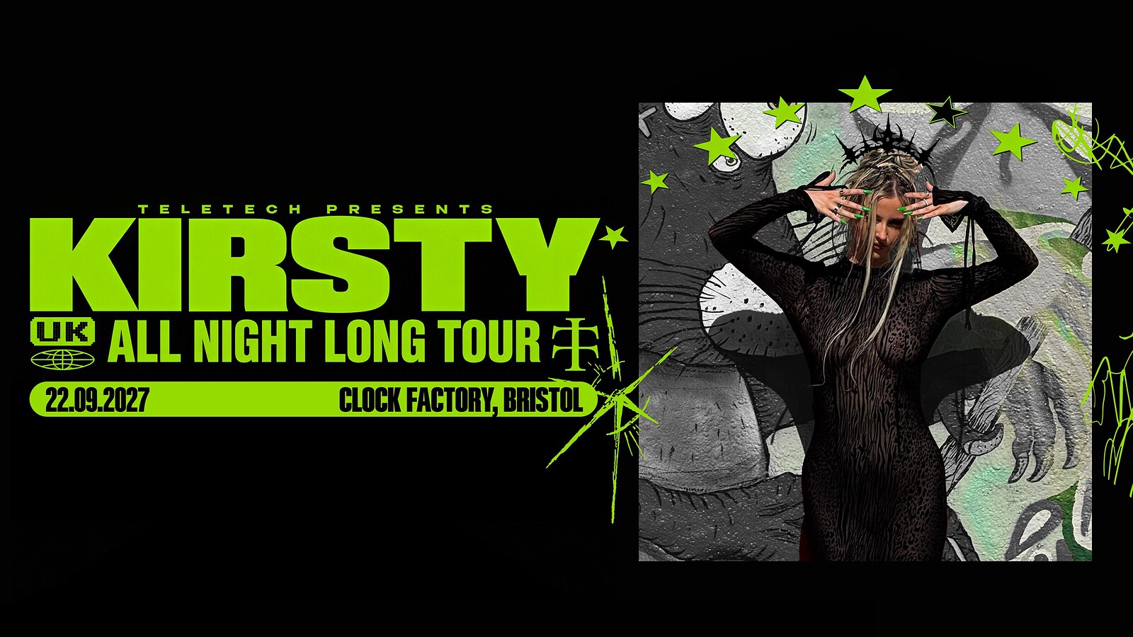 Teletech Bristol: KIRSTY at Clock Factory