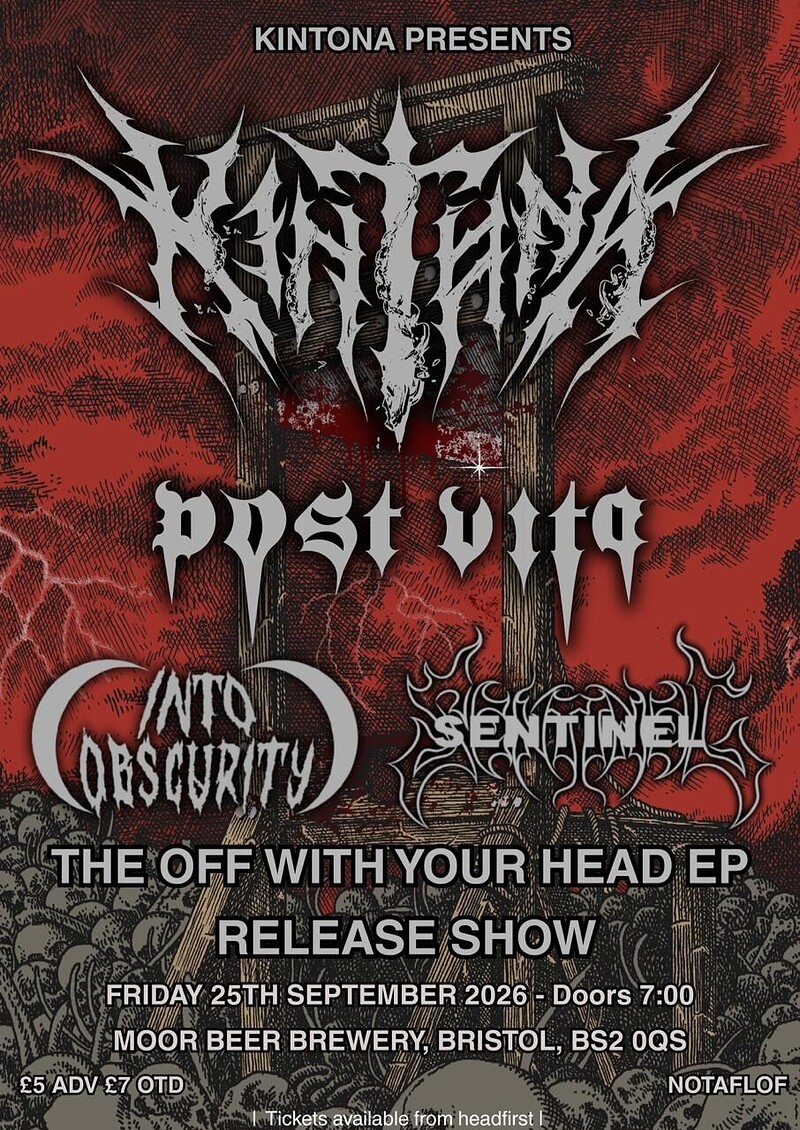 Kintona EP Release Gig at Moor Beer Co