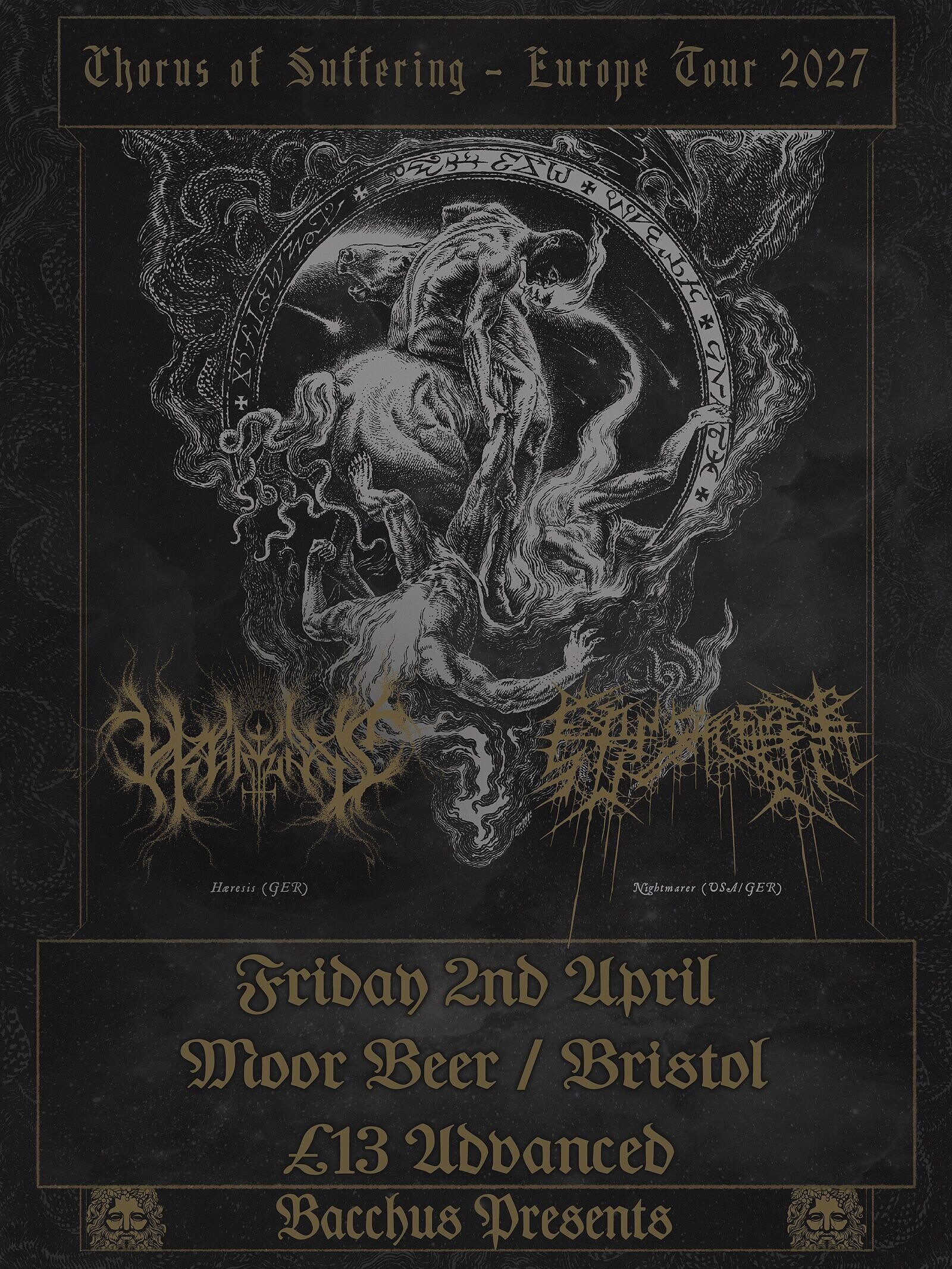 HÆRESIS / NIGHTMARER at Moor Beer Co