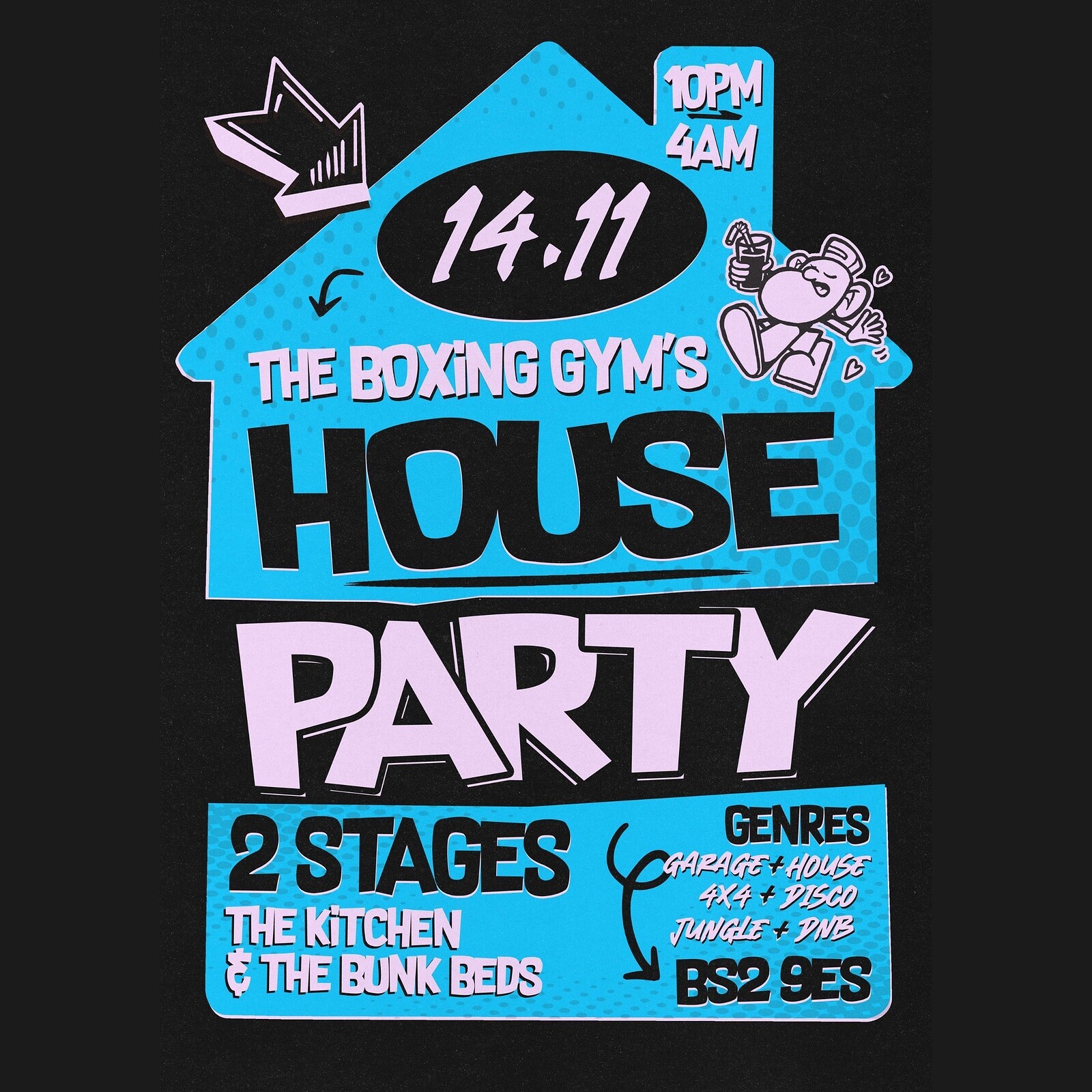 The Boxing Gym's BIG HOUSE PARTY *Updated Date* at The Boxing Gym