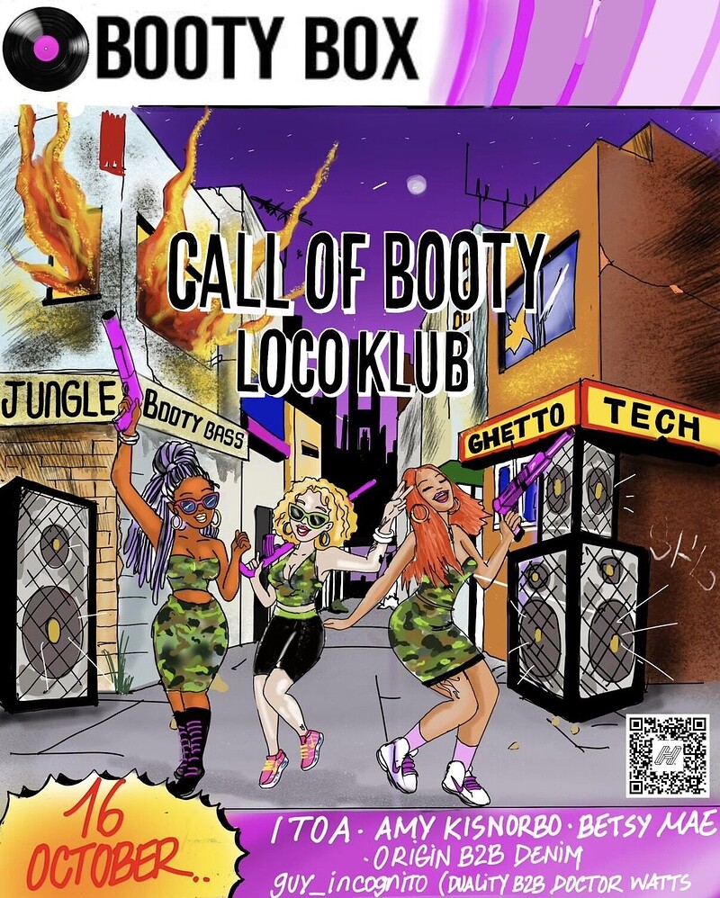 CALL OF BOOTY - THE RETURN OF BOOTY at Loco Klub