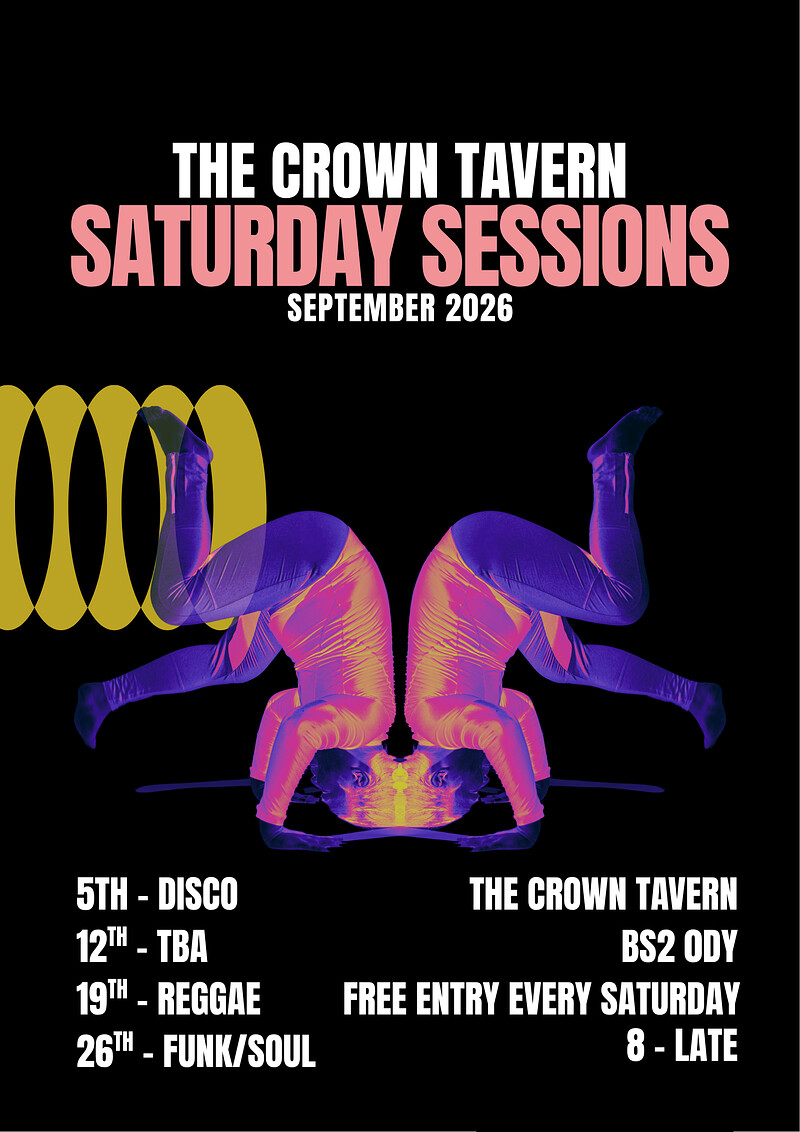 SATURDAY SESSIONS - DISCO at The Crown Tavern