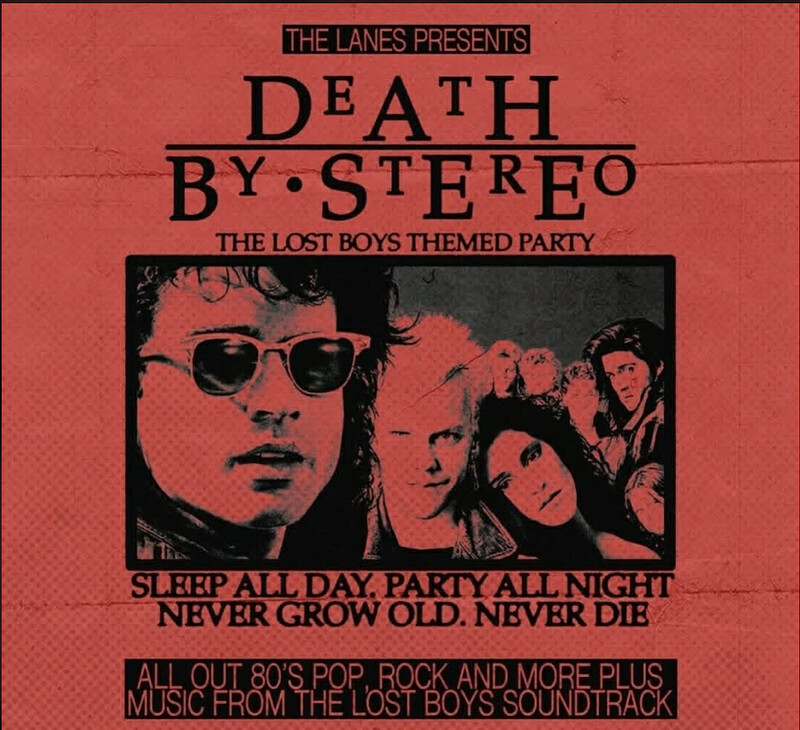Death by Stereo - The Lost Boys Party at The Lanes