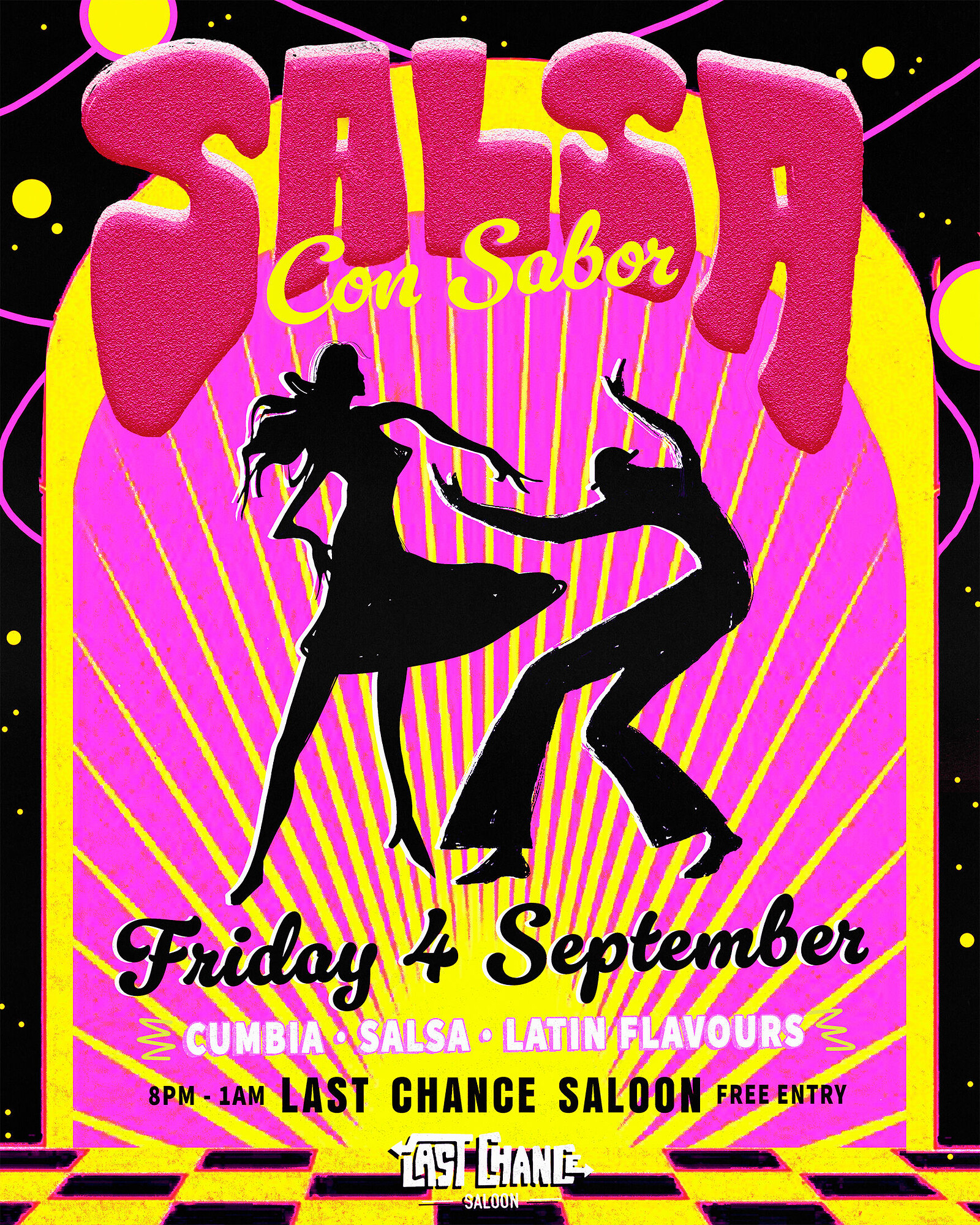 Tanti presents: Salsa con Sabor at Last Chance Saloon