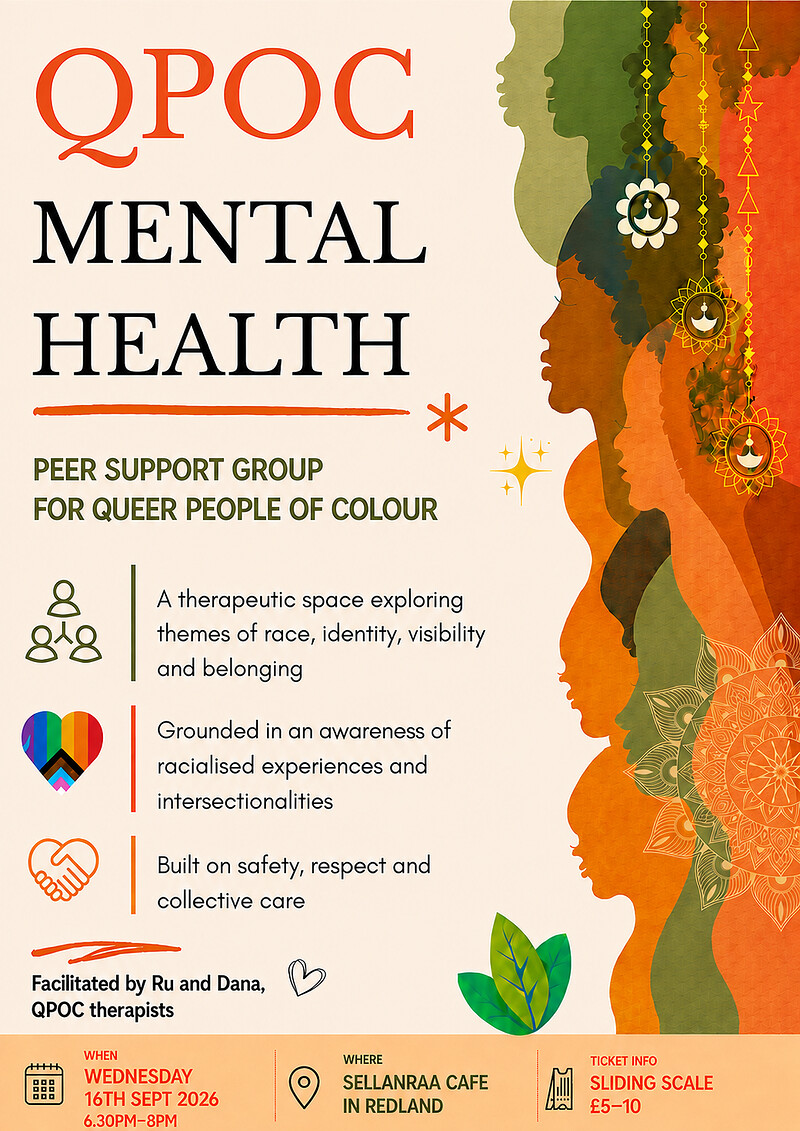 QPOC Mental Health Peer Support Group at Sellanraa cafe