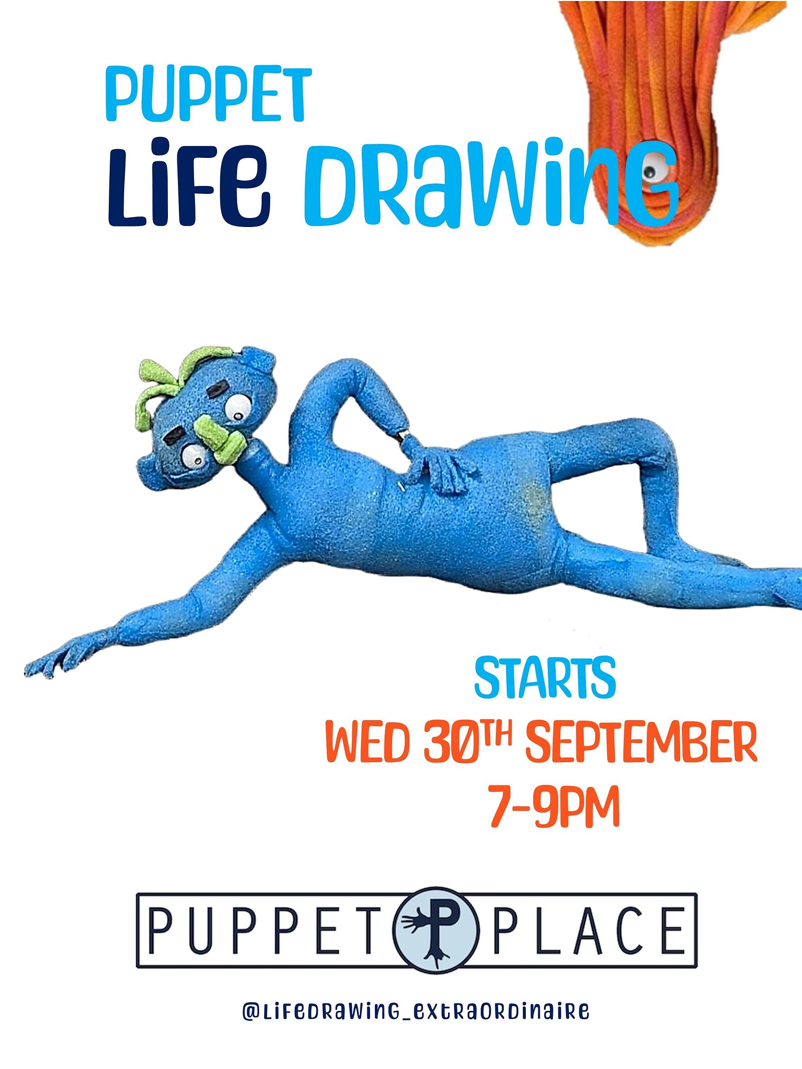 Puppet Life Drawing at The Puppet Place