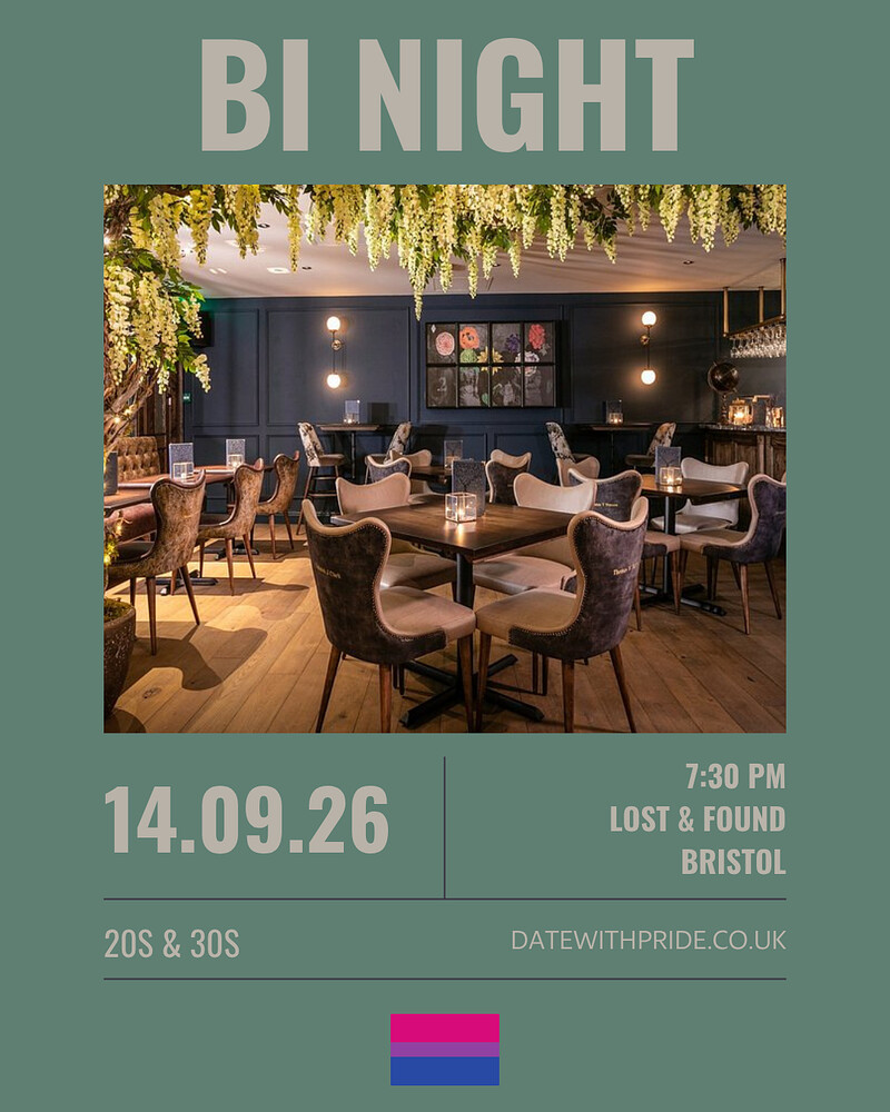 Bi Night - LGBTQ+ Speed Dating Bristol at Lost & Found