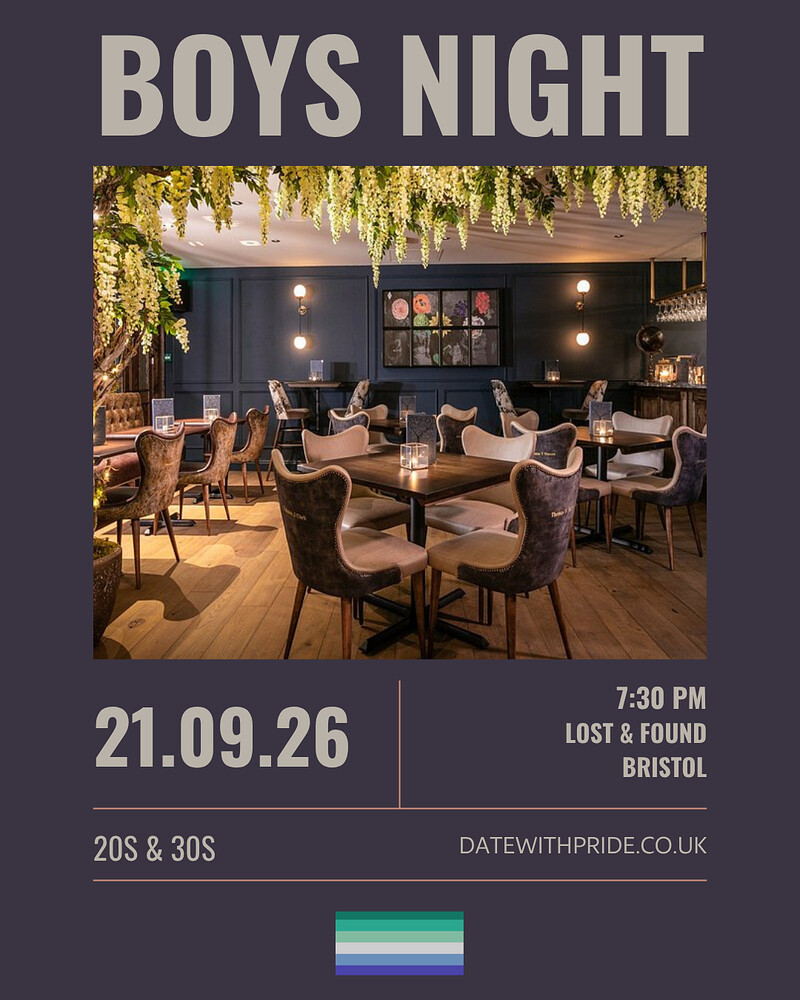 Boys Night - LGBTQ+ Speed Dating Bristol at Lost & Found