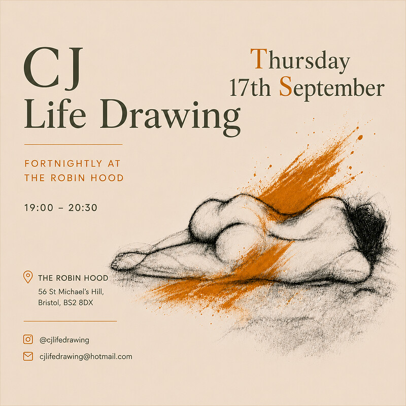 CJ Life Drawing at The Robin Hood