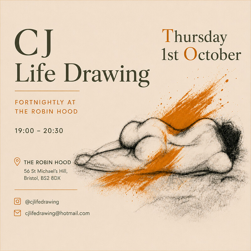 CJ Life Drawing at The Robin Hood