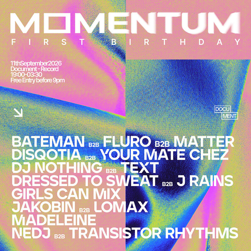 Momentum 1st Birthday Party at DOCUMENT