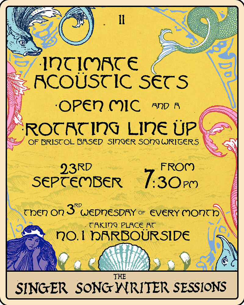 The Singer Songwriter Sessions at No.1 Harbourside