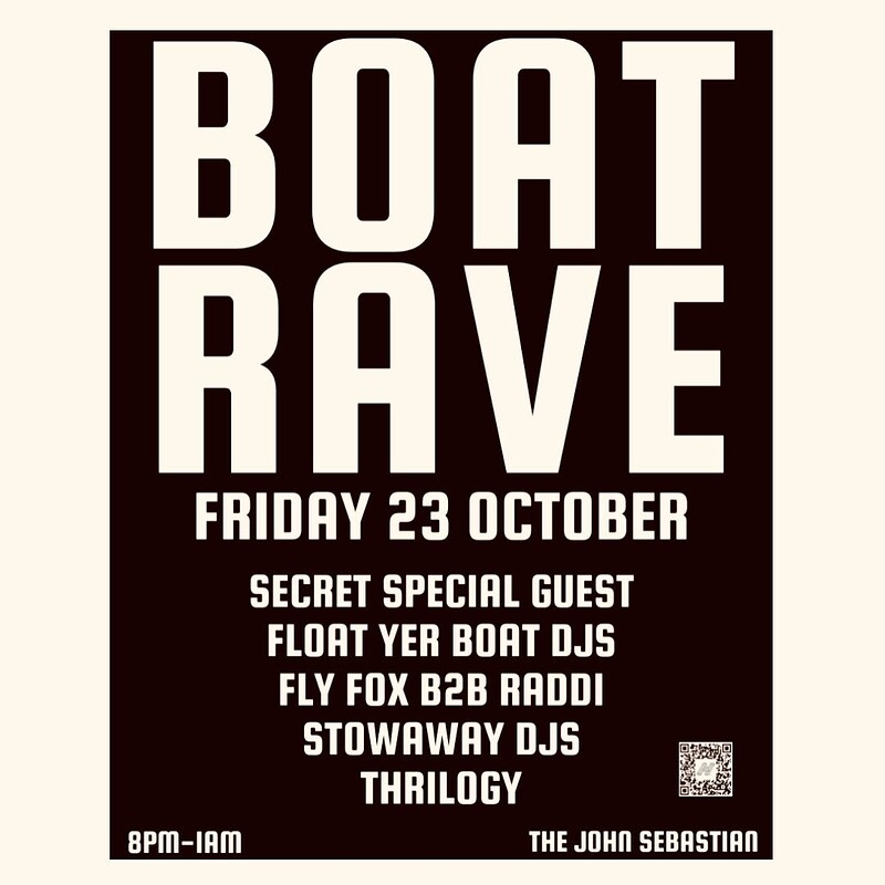 BOAT RAVE : at The John Sebastian