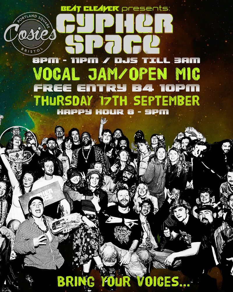 CYPHER SPACE at Cosies