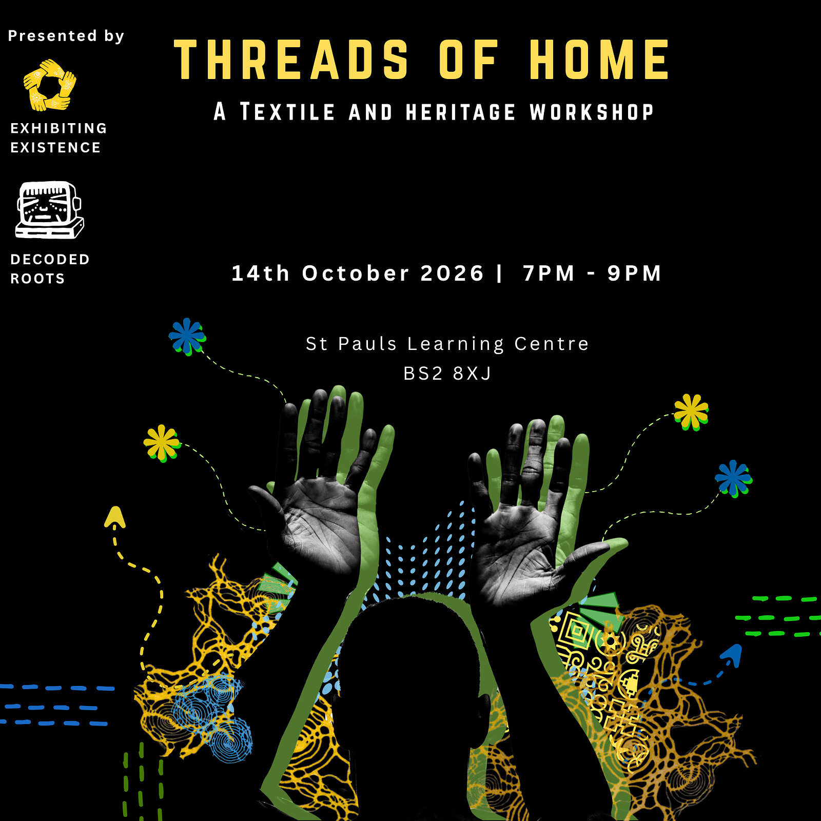 Threads of Home: A Textile & Heritage Workshop at St Paul's Learning Centre