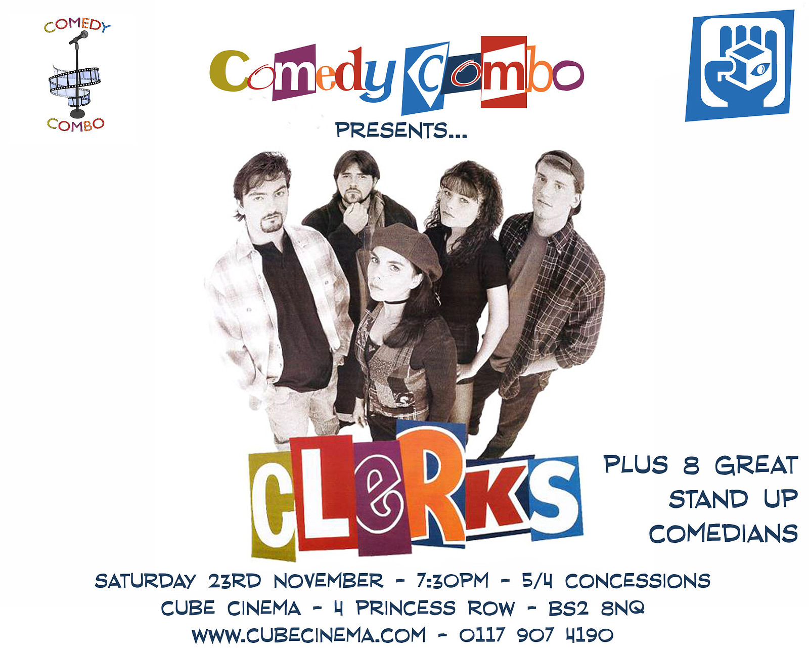 Comedy Combo: Clerks at The Cube
