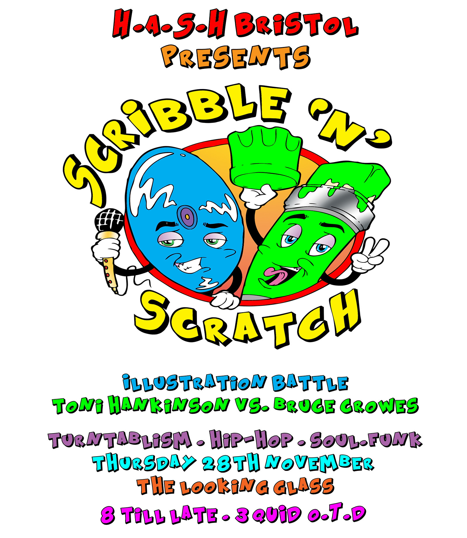 Scribble'n' Scratch at The Looking Glass