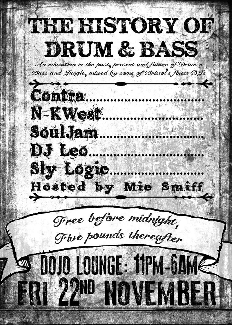 The History Of Drum & Bass at Dojo