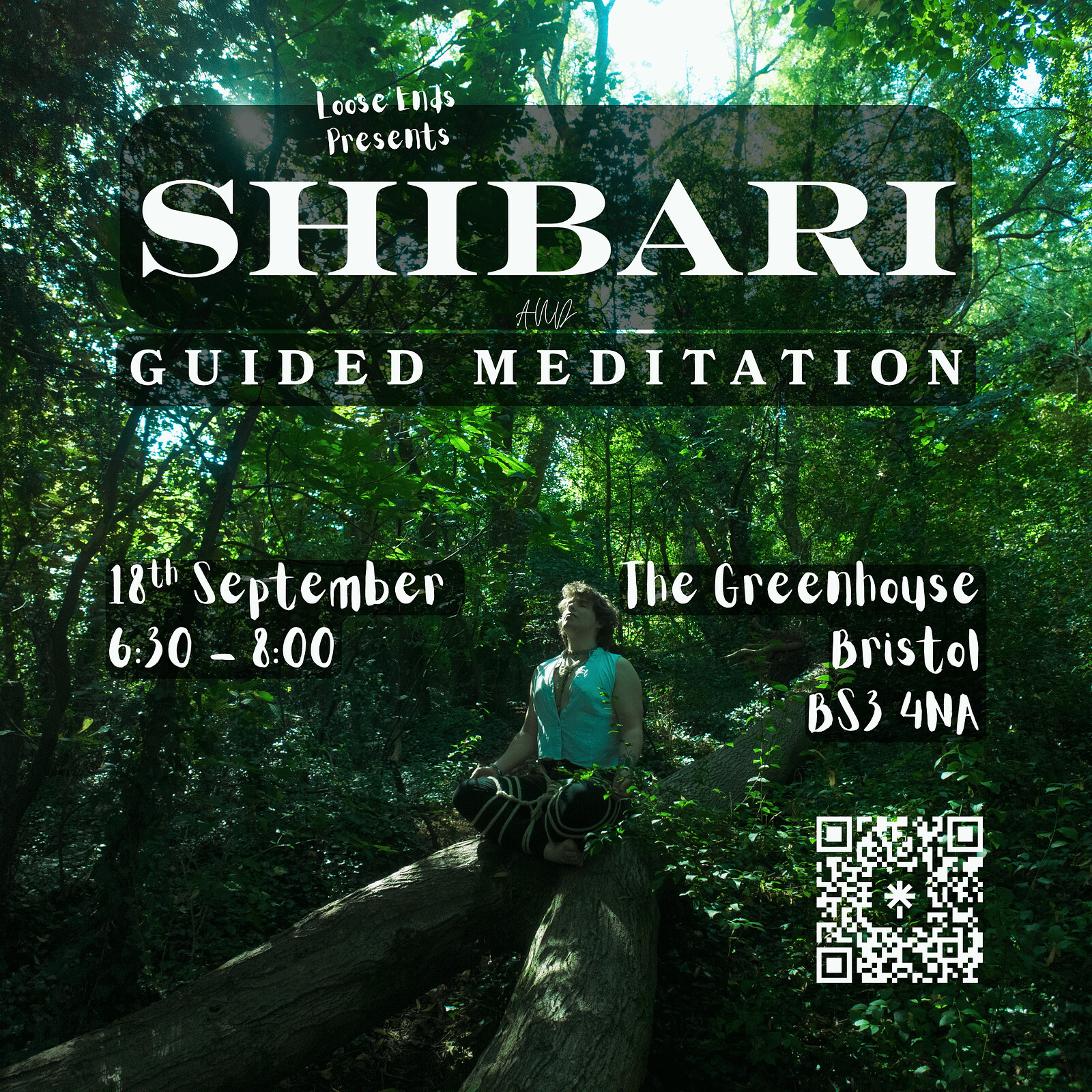 Shibari and Guided Meditation at The Greenhouse XSUK