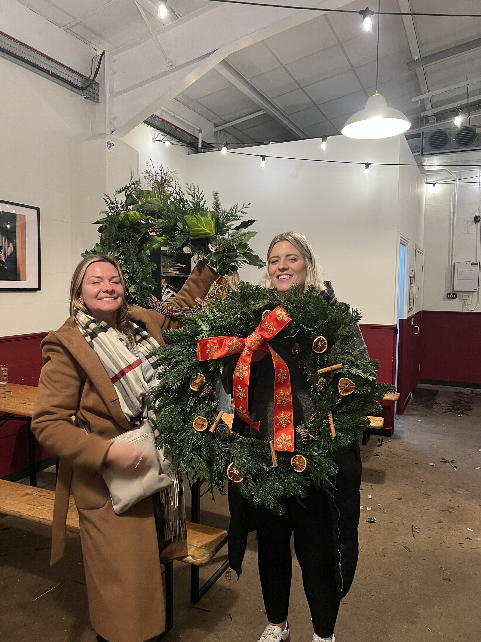 Christmas Wreath Workshop at Wiper and True Brewery & Taproom