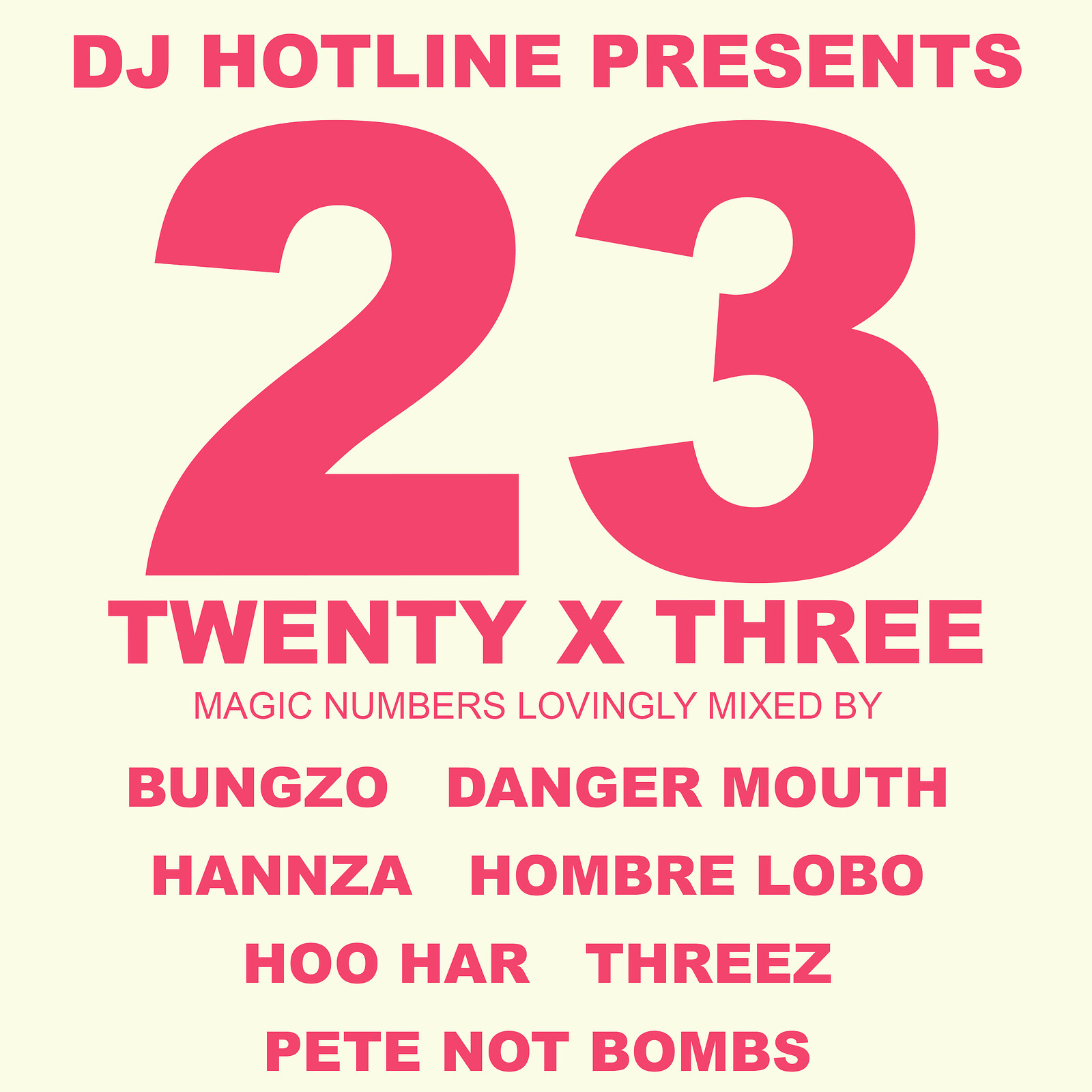 23  TWENTYxTHREE at The Jam Jar